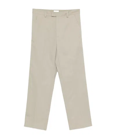 A.p.c. Tailored Straight-leg Pants In Gray
