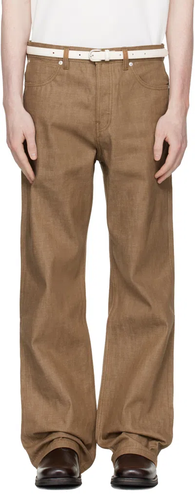 Apc Tan Arno Jeans In Multi
