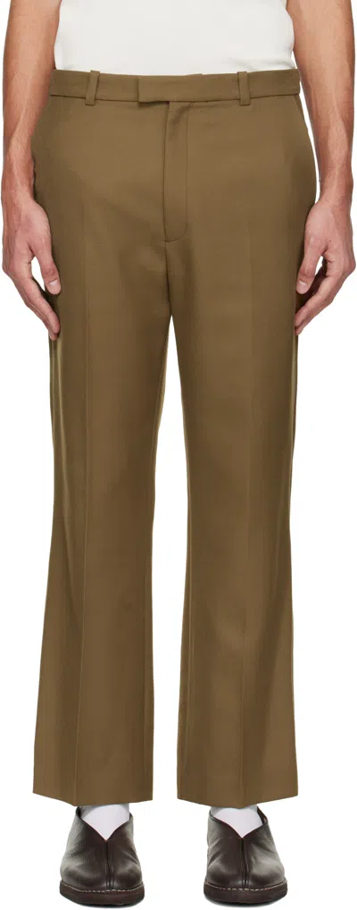 A.p.c. Tan Jim Trousers In Brown