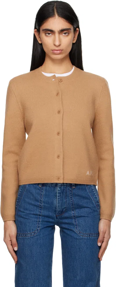 APC TAN MILA CARDIGAN