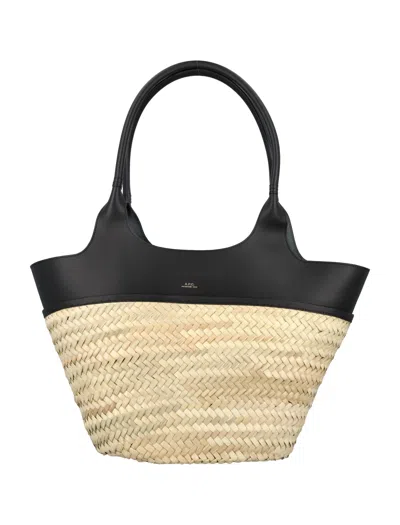 Apc Tanger Tote Bag In Black