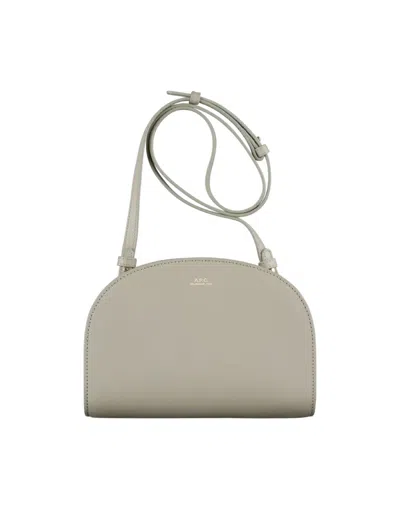 Apc A.p.c. Taupe Hazelnut Clutch Bag