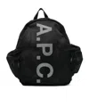 Apc A.p.c. Tech Rebound Backpack In Black