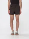 A.p.c. Technical Fabric Shorts In Brown