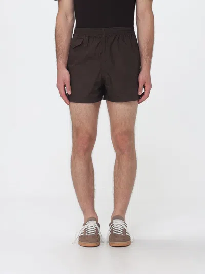 A.p.c. Technical Fabric Shorts In Brown