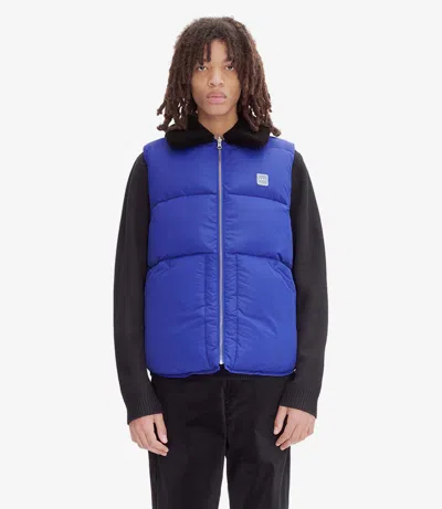 Apc Teddy Puffer Jacket (m) Xl Blue