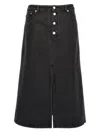 APC TENNESSE MIDI DENIM SKIRT