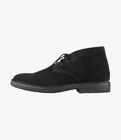 A.p.c. Theo Ankle Boots In Lzz - Black