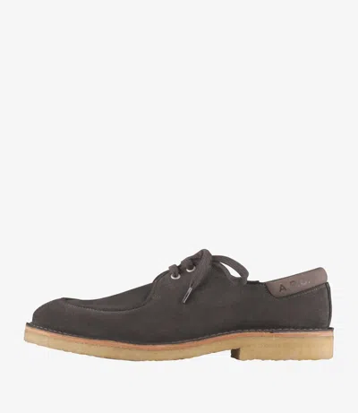 Apc Theodore Derbies Eu41-m8 Dark Chestnut Brown