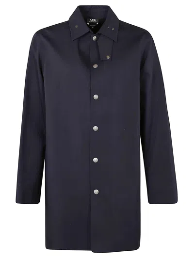 Apc Thibault Coat In Beige