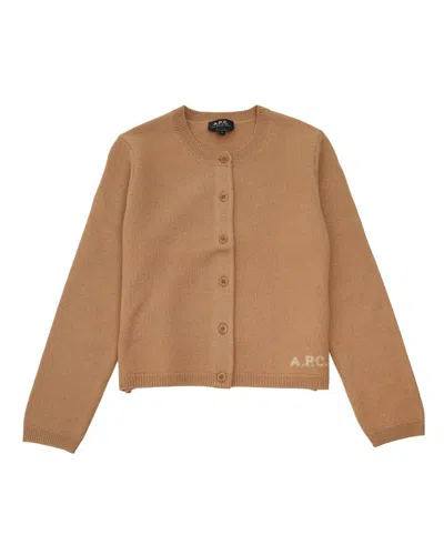 APC THICK MERINO WOOL CARDIGAN
