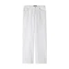 Apc A.p.c. Timeless White Trousers With Defined Waist