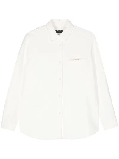 APC TINA DENIM SHIRT