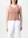 Apc Top A.p.c. Woman Color Pink In Pink