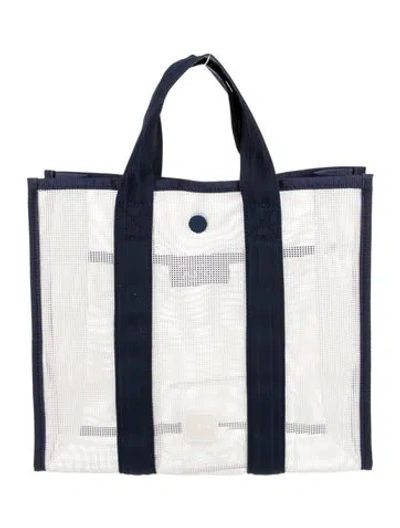 Pre-owned Apc Top Handle Bag In Blue