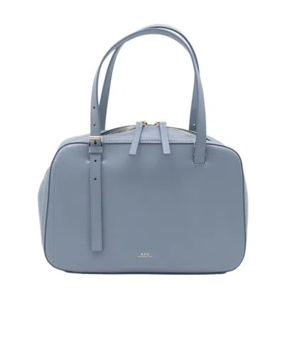 A.p.c. Top-handle Shoulder Bag In Blue