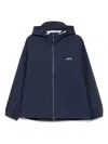 Apc Navy Asics Edition Meadow Jacket In Dark Navy