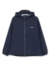 Apc Navy Asics Edition Meadow Jacket In Dark Navy