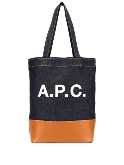 Apc A.p.c. Tote Axel Bags In Caf Caramel