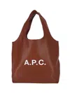 Apc A.p.c. Women Small Ninon Shoulder Bag In Brown
