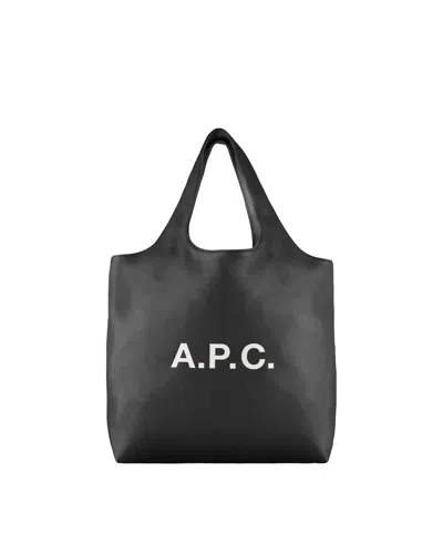 Apc Tote Bag Ninon Nera In Black