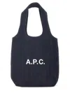 Apc Shoulder Bag A. P.c. Woman Color Indigo In Blue