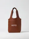 Apc A.p.c. Ninon Tote Bag - Synthetic - Brown In Brown