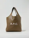 Apc Tote Bags A.p.c. Woman Color Green