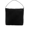 Apc Adjustable-strap Zip Shoulder Bag In Black