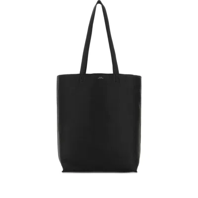 Apc A.p.c. Tote Bags In Black
