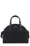 Apc Tote Demi Lune Small In Lzz Black