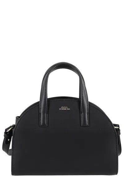 Apc Tote Demi Lune Small In Lzz Black