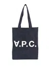 Apc A.p.c. Tote Laure In Blue