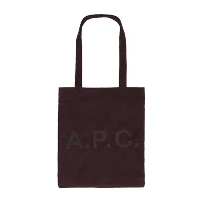 Apc A.p.c. Tote Lou In Red