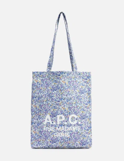 A.p.c. Tote Lou Rue Madame 2 In Blue/蓝色/藍色/블루/ブルー