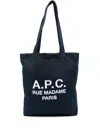 Apc A.p.c. Women Lou Rue Madame Tote Bag In Blue
