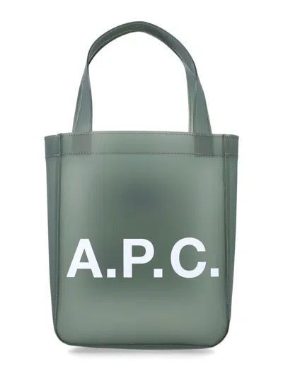 APC A.P.C. LOU MATTE PVC TOTE BAG