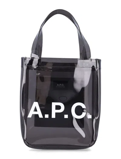 Apc A.p.c. Tote Lou Small In Gray