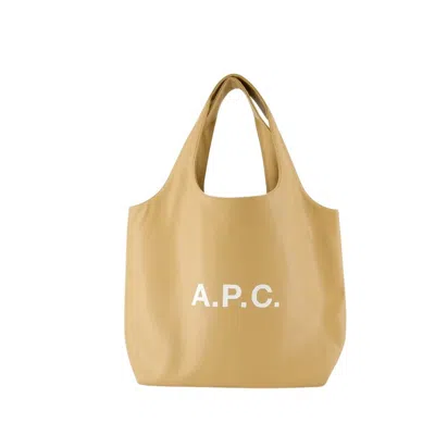 Apc A.p.c. Tote Ninon - Pvc - Beige In Neutrals