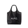 Apc Tote Ninon - Synthetic Leather - Black In Black