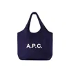 Apc Shoulder Bag A.p.c. Woman Color Denim In Blue