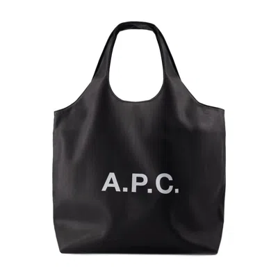 A.p.c. Tote Ninon  Synthetic Leather Black