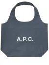 Apc Ninon Tote Bag In Navy