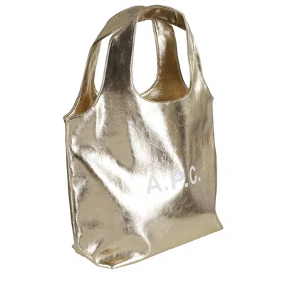 Apc A.p.c. Tote Ninon In Gold