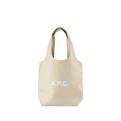 Apc A.p.c. Tote Ninon Small - Pvc - Gold In Beige