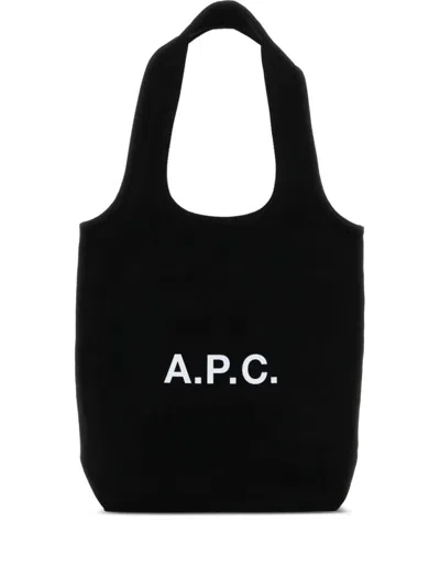 Apc Tote Ninon Small Bag In Black