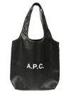 A.p.c. Tote Ninon Small In Black
