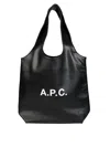 Apc Knitted Turtleneck Dress With Cut Out Detail In Black