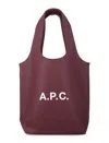 Apc A.p.c. Ninon Small Tote Bag In Purple