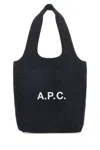 Apc A.p.c. Women Denim Ninon Shopping Bag